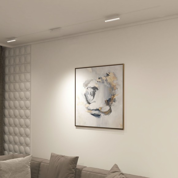 DK8006-WH Трековый магнитный светодиодный SMART (TUYA, Алиса, Wi-Fi, пам. настроек) светильник Denkirs SMART 220V CRI90+ 3000-6000К 810Лм 24° 9Вт