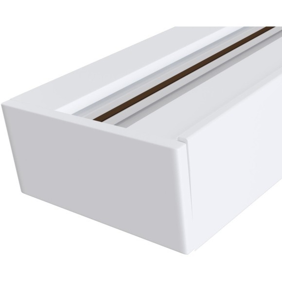 1м белый однофазный двужильный накладной шинопровод Maytoni TRX001-111W 1м белый однофазный двужильный накладной шинопровод Maytoni TRX001-111W