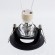 Точечный встраиваемый светильник Arte Lamp ACCENTO A3219PL-1BK