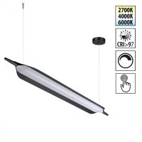 Светильник подвесной дим. со сменой цвет. темп. (сенсор) IP20 LED 2700/4000/6000K Novotech ALA 359544