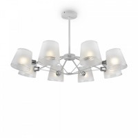 Люстра на штанге Freya FR5108PL-08CH Gino под лампы 8xE14 40W