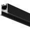 Алюминиевый профиль встраиваемый скрытого монтажа 22x22 (Черный, 2 м), 632013