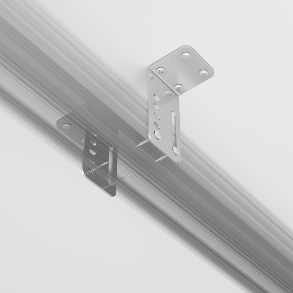 Монтажный угол 2шт для крепления профилей к основному потолку Maytoni TRA034ICL-SC-42S