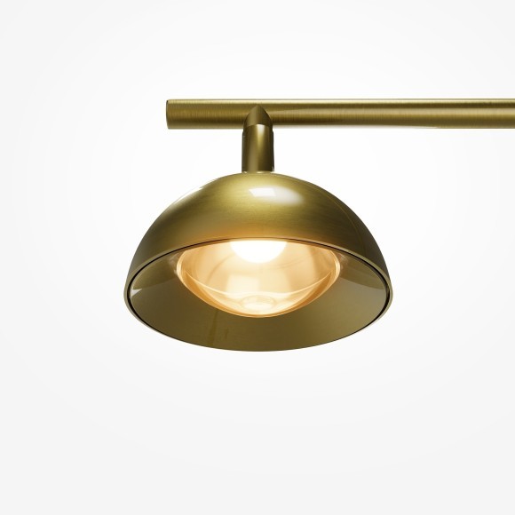 Латунный светодиодный торшер с рег. высотой 1.2-2.1м и поворотным плафоном 10Вт 3000К Maytoni Pikant MOD372FL-L10BS3K Латунный светодиодный торшер с рег. высотой 1.2-2.1м и поворотным плафоном 10Вт 3000К Maytoni Pikant MOD372FL-L10BS3K