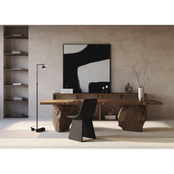 Латунный светодиодный торшер с рег. высотой 1.2-2.1м и поворотным плафоном 10Вт 3000К Maytoni Pikant MOD372FL-L10BS3K Латунный светодиодный торшер с рег. высотой 1.2-2.1м и поворотным плафоном 10Вт 3000К Maytoni Pikant MOD372FL-L10BS3K