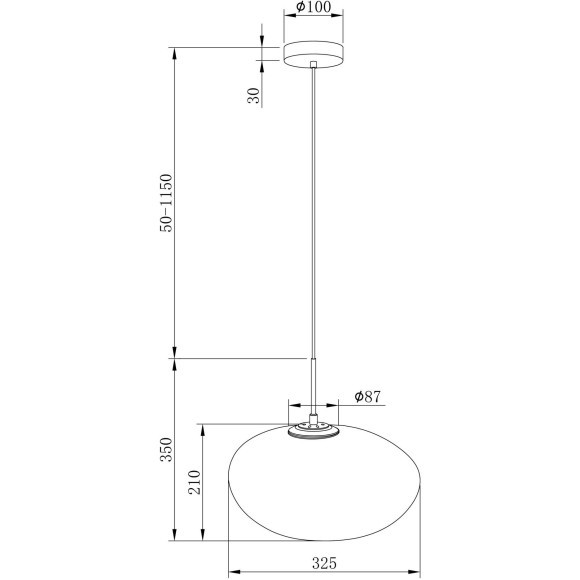 Подвесной светильник светодиодный Roca MOD004PL-L5CE3K Подвесной светильник светодиодный Roca MOD004PL-L5CE3K