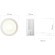 DK3000-5W Светодиодный модуль 20x50мм (замена GU10, Gu5.3), 5Вт, 3000К, CRI80, не диммируемый