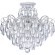 Потолочная люстра с хрусталем Chabrol FR2302CL-04S