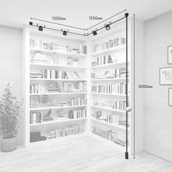 Готовая ременная трековая система Denkirs Belty DK55SET15-01-DG Готовая ременная трековая система Denkirs Belty DK55SET15-01-DG