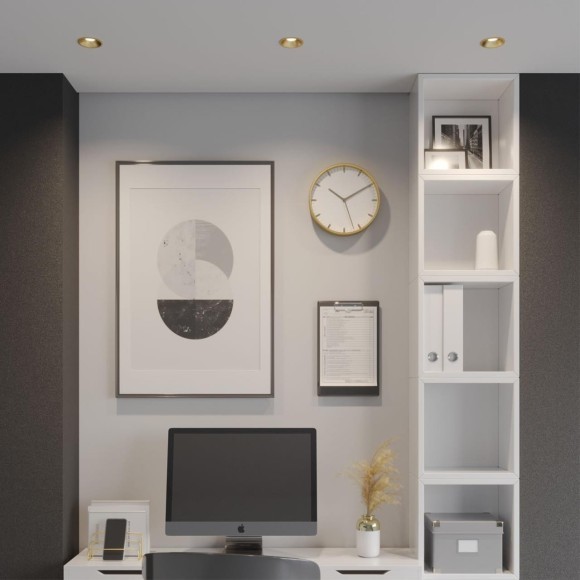 359853 WIR NT25 506 бронза Светильник встраиваемый с переключателем цв. температуры IP20 LED 12W 220-240V 2700К\3200К\4000К NOVA