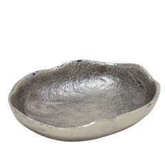 427041 Чаша декоративная FORLEYET, L135, B100, H30, алюминий, цвет никель-античный 427041 Чаша декоративная FORLEYET, L135, B100, H30, алюминий, цвет никель-античный