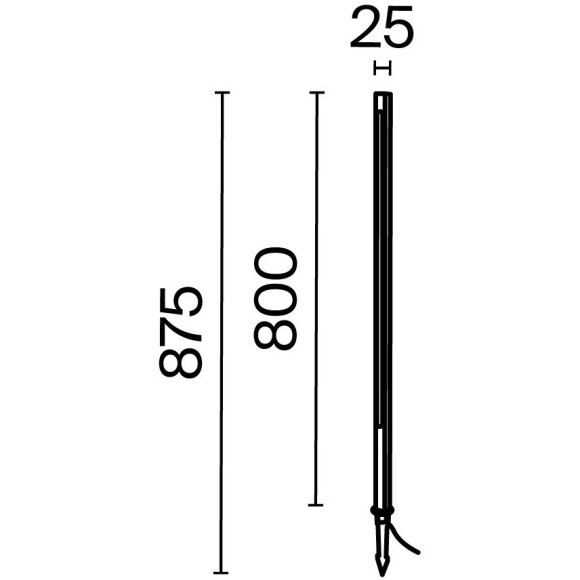 Ландшафтный светильник Outdoor O440FL-L12GF3K Ландшафтный светильник Outdoor O440FL-L12GF3K