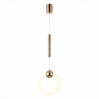 SL1578.203.01 Подвес ST-Luce Золотистый/Золотистый, Белый LED 1*15W 3000K GIERA