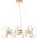 Люстра Crystal Lux LUXURY SP16 GOLD