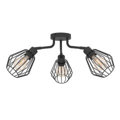 31531 EGLO TARBES Люстра потолочная, 3xE27, 180Вт, металл, черный 31531 EGLO TARBES Люстра потолочная, 3xE27, 180Вт, металл, черный