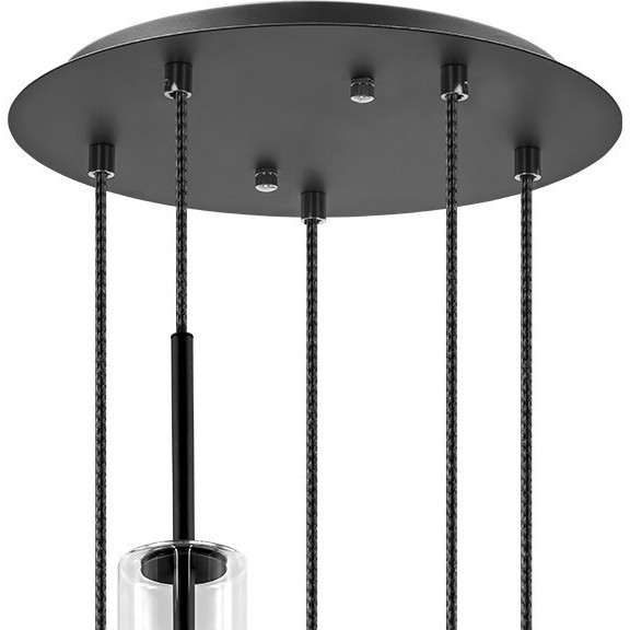 Длинный подвесной светильник Lightstar 756057 Cilino под лампы 5xGU10 200W