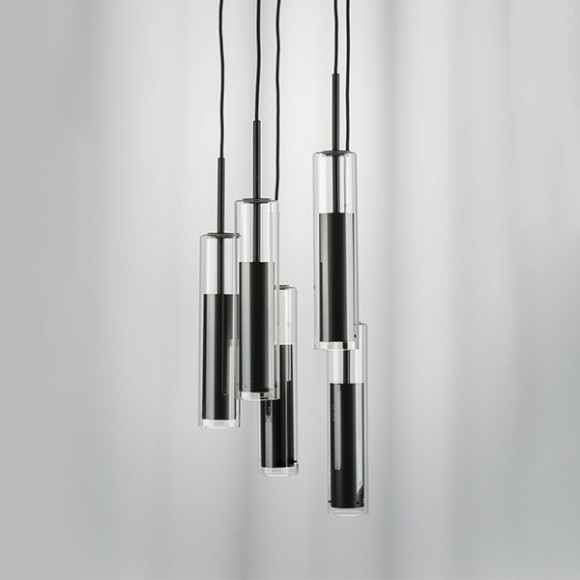 Длинный подвесной светильник Lightstar 756057 Cilino под лампы 5xGU10 200W