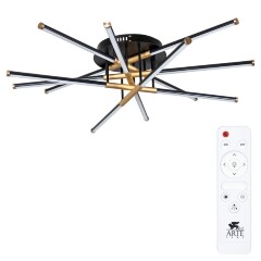 Люстра потолочная Arte Lamp A2199PL-6BK FERNANDO светодиодная LED 130W