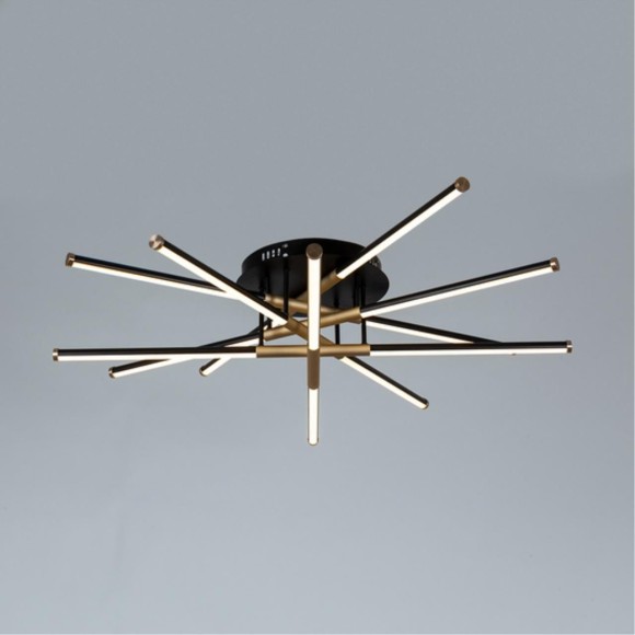 Люстра потолочная Arte Lamp A2199PL-6BK FERNANDO светодиодная LED 130W
