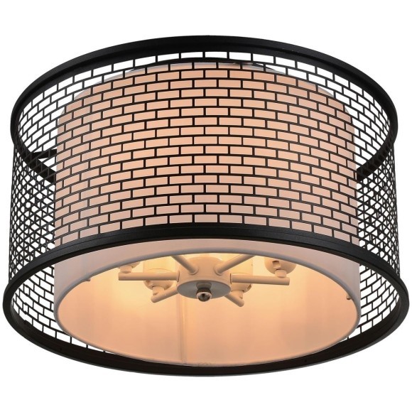 Люстра потолочная Lussole GRLSP-9676 LEVITTOWN IP21 под лампы 6xE27 60W