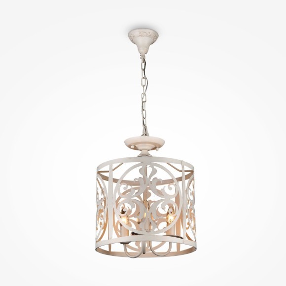 Люстра потолочная Maytoni H899-03-W Rustika под лампы 3xE14 60W