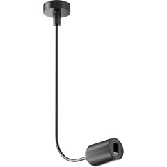 Боковой ввод питания с рег. длины 20-120см Maytoni Flarity TRA154C-SB1-B Боковой ввод питания с рег. длины 20-120см Maytoni Flarity TRA154C-SB1-B