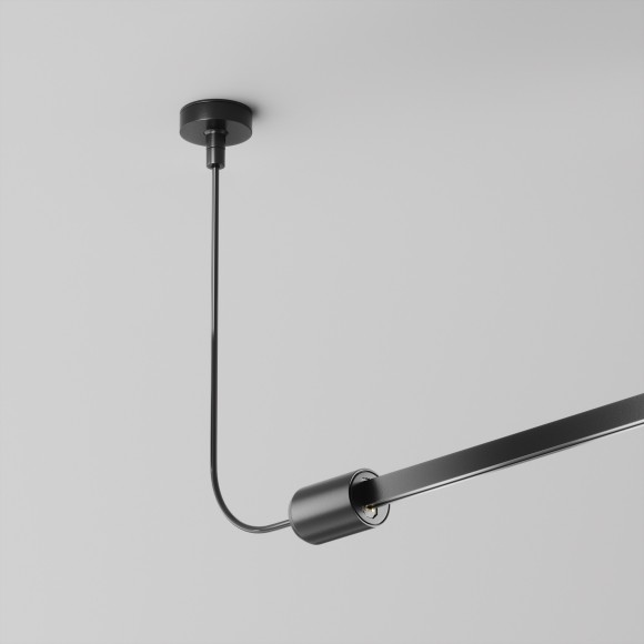 Боковой ввод питания с рег. длины 20-120см Maytoni Flarity TRA154C-SB1-B