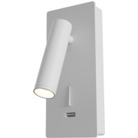 Бра для чтения светодиодное с выключателем и USB-портом Mirax C041WL-L3W3K
