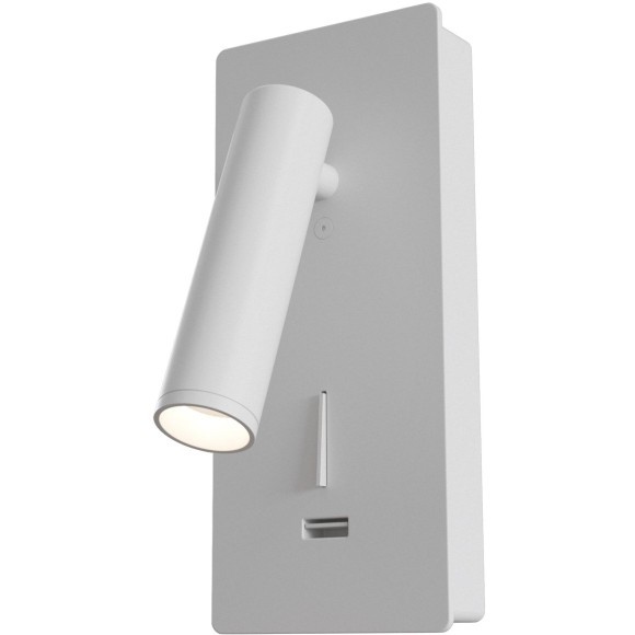 Бра для чтения светодиодное с выключателем и USB-портом Mirax C041WL-L3W3K