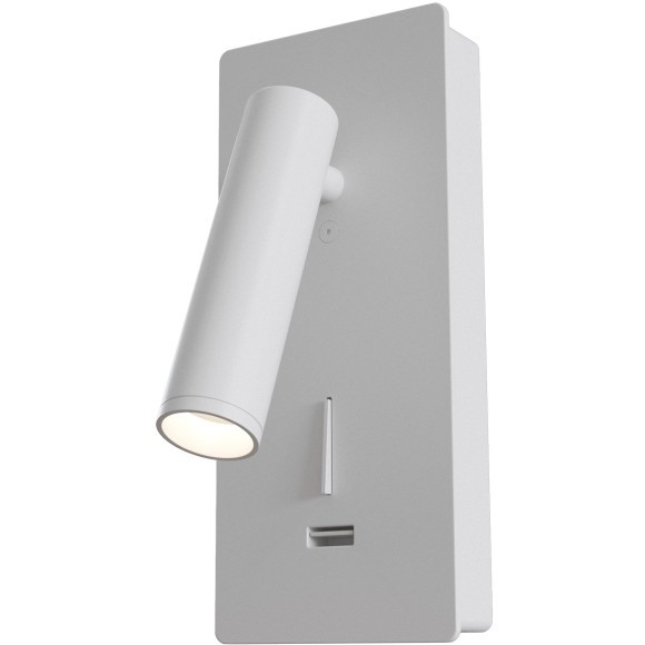 Бра для чтения светодиодное с выключателем и USB-портом Mirax C041WL-L3W3K