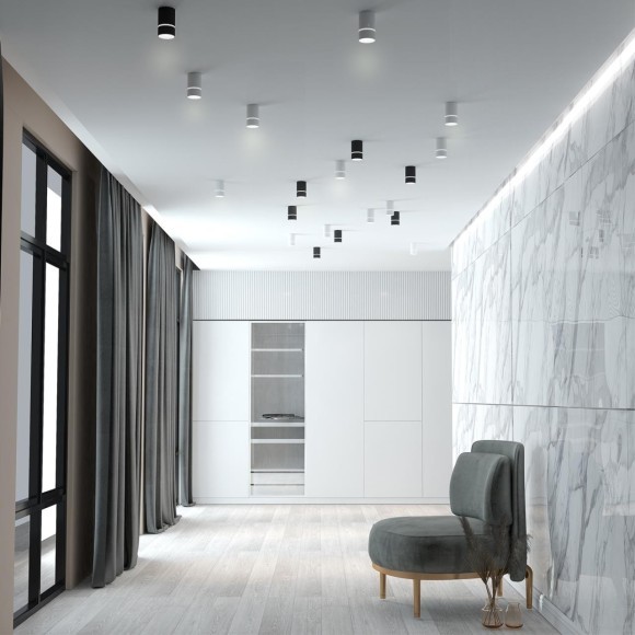 Накладной потолочный светильник Novotech 370731 ELINA под лампу 1xGU10 9W