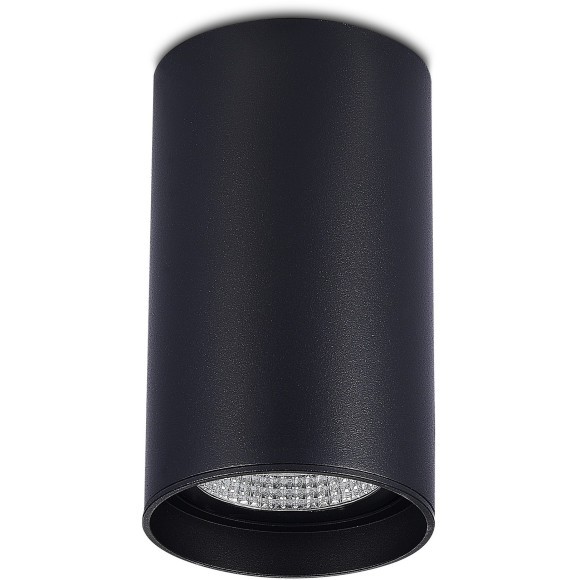 ST157.442.20 Светильник потолочный Черный LED 1*20W 4000K 1 600Lm Ra90 60° IP44 D95xH150 220-265V Накладные светильники