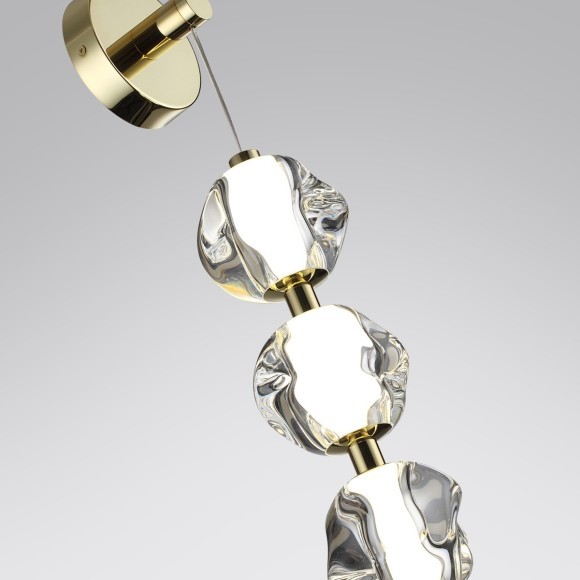 5085/17WL L-VISION ODL25 золото/прозрачный/металл/акрил Бра LED 17W 4000K 800Лм JEMSTONE 5085/17WL L-VISION ODL25 золото/прозрачный/металл/акрил Бра LED 17W 4000K 800Лм JEMSTONE