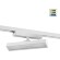 Novotech STRATUS 359774 Белый однофазный двужильный трековый светодиодный светильник, линейный 20см, поворотный, CCT перекл. цветовой температуры, LED 12Вт 797Лм 2700;3200;4000К CRI90 105° IP20 220В, коэф. пульсации < 1%