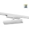 Novotech STRATUS 359774 Белый однофазный двужильный трековый светодиодный светильник, линейный 20см, поворотный, CCT перекл. цветовой температуры, LED 12Вт 797Лм 2700;3200;4000К CRI90 105° IP20 220В, коэф. пульсации < 1%