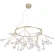 Светильник подвесной Crystal Lux EVITA SP45 D GOLD/TRANSPARENT