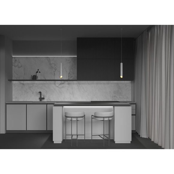 Подвесной светильник цилиндр Maytoni P044PL-01-30GU10-W L IPari под лампу 1xGU10 35W