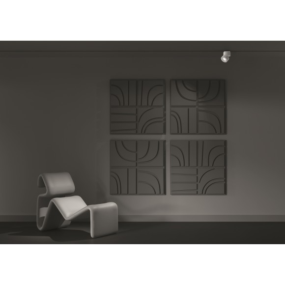 Однофазный двужильный светодиодный трековый светильник Maytoni Unity TR084-1-15W4K-D-W Yin 4000К 1060Лм CRI90+ 24° 15Вт