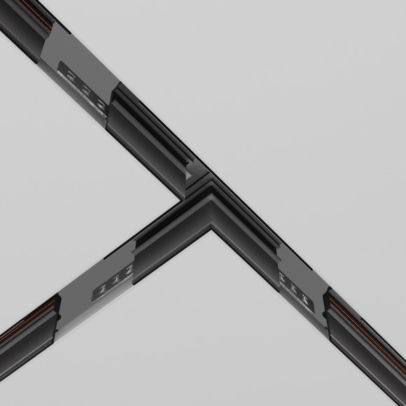 Т-образный соединитель для шинопроводов в ГКЛ 9.5мм Maytoni Exility TRA034CT-42B Т-образный соединитель для шинопроводов в ГКЛ 9.5мм Maytoni Exility TRA034CT-42B