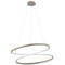 901141 Светод подвес RUOTALE, 42W(LED), Ø700, алюминий, сталь, песочный, пластик, белый, 3000K, 5000