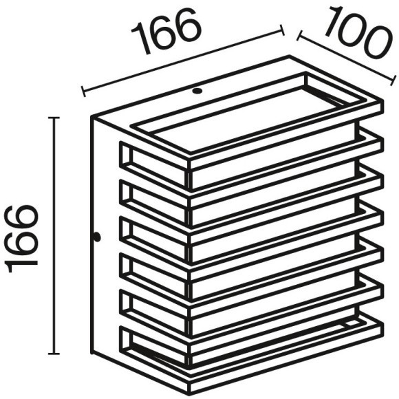 Настенный светильник (бра) Outdoor O020WL-L10B3K