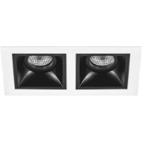 Встраиваемый светильник Lightstar D5260707 Domino под лампы 2xGU5.3 100W