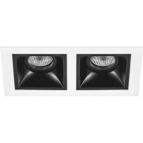 Встраиваемый светильник Lightstar D5260707 Domino под лампы 2xGU5.3 100W