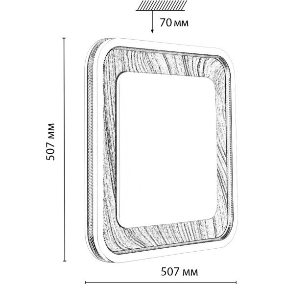 Настенно-потолочный светильник СОНЕКС MAVI WOODMAVI WOOD 7682/EL