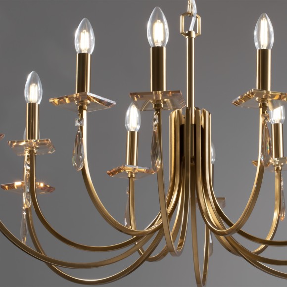 Подвесная люстра Forte FR1006PL-12G Подвесная люстра Forte FR1006PL-12G