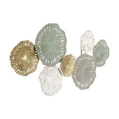 426041 CHIKUMA Декоративное панно металл золотой белый зеленый 426041 CHIKUMA Декоративное панно металл золотой белый зеленый