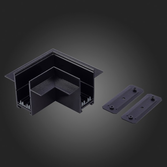 ST021.422.14 Угол-соединитель для шинопровода в ГКЛ 12.5мм черный SKYLINE 220 ST021.422.14 Угол-соединитель для шинопровода в ГКЛ 12.5мм черный SKYLINE 220