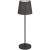 75938 Аккум. настольн лампа сенсорн., димм. LEONERO, H340, 3,8W(LED), 2400K, 3000K, 4000K, 300lm, сталь, черн/текстиль, черн