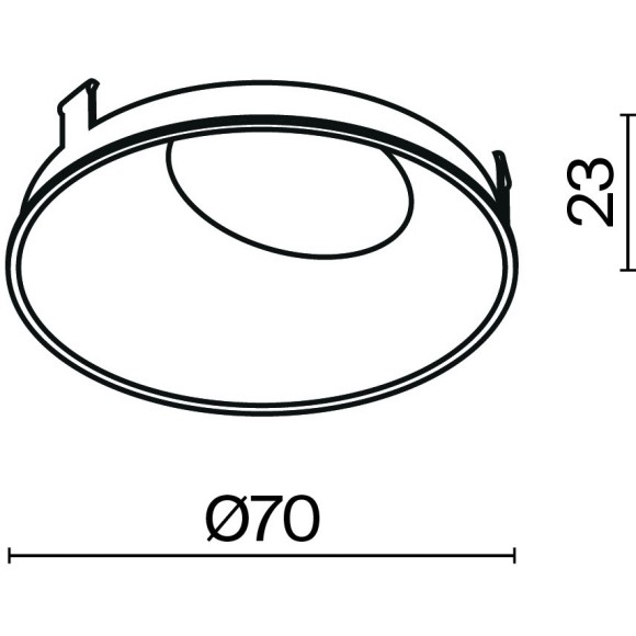 Комплектующие для светильника Technical Ring057-10-MG