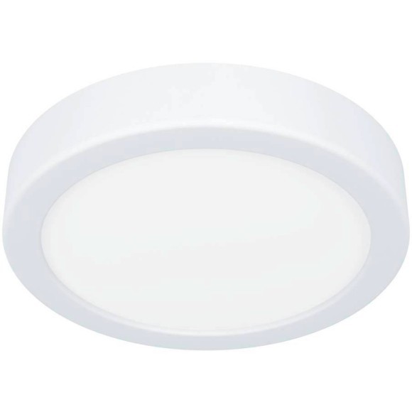 900638 Накладной светильник FUEVA 5, 11W (LED), 3000K, IP44, Ø160, сталь, белый / пластик, белый